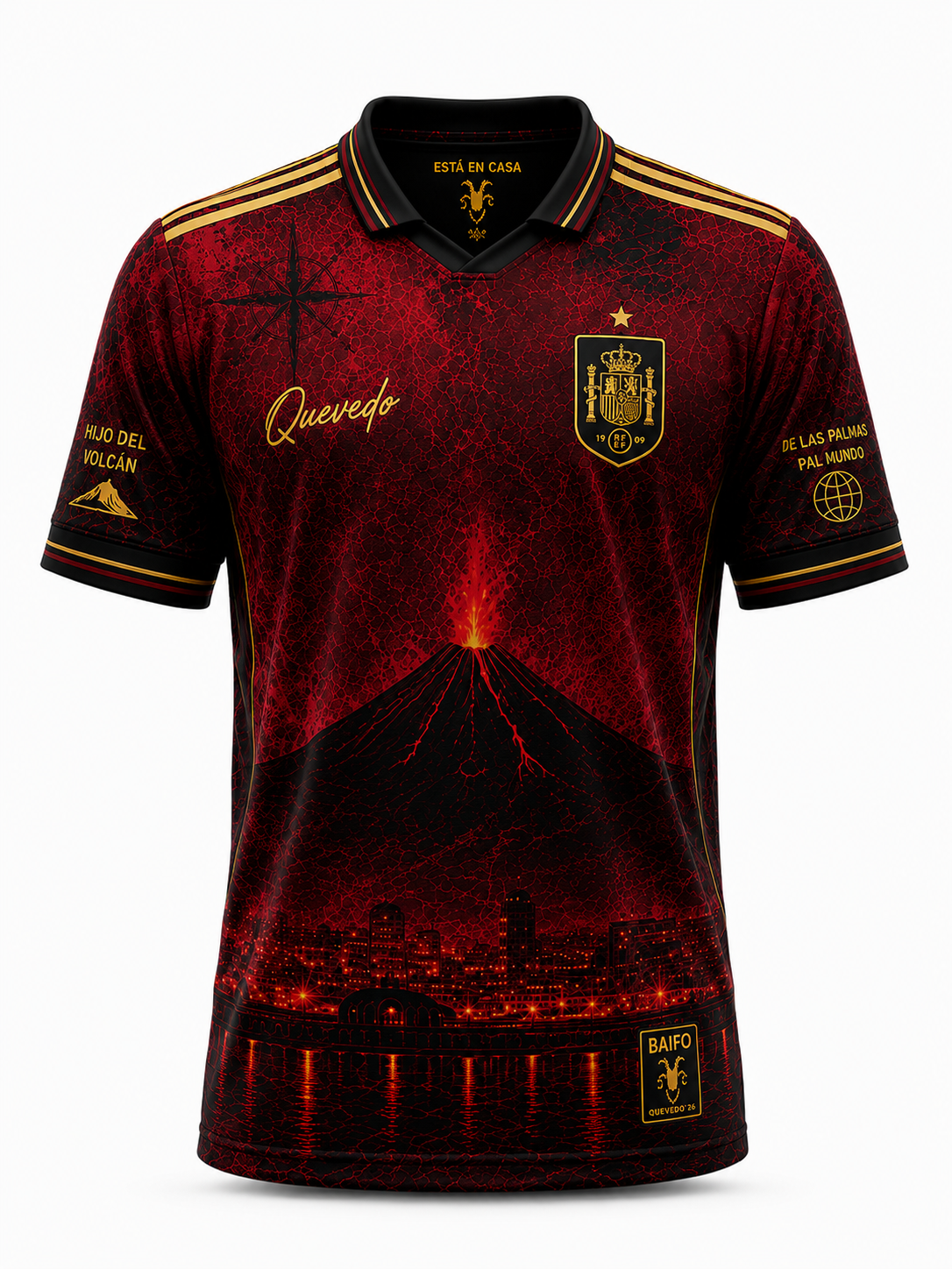 Camiseta Quevedo X España 2026 | Edición Especial Premium